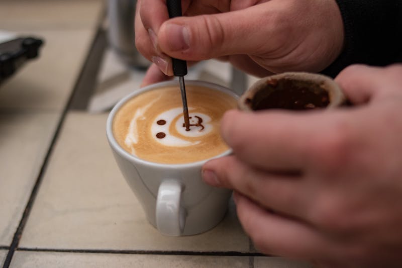 Freshly made guacamole with tortilla chips